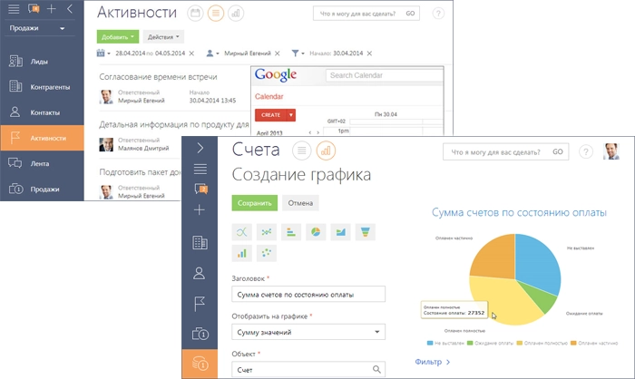 Возможности BPMonline Возможности BPMonline