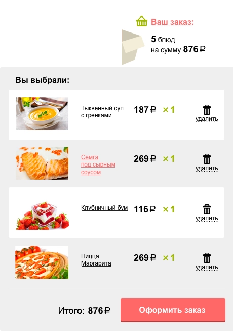 ROMZA: Bon Appetit — интернет-магазин вкусной еды на Битрикс