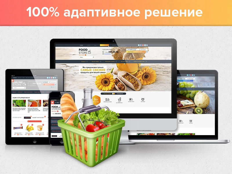 ROMZA: ONLINE Store — интернет-магазин продуктов и товаров для дома на Битрикс