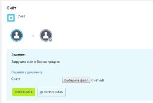 Шаблон бизнес-процесса в Битрикс24 приёма и распределения между отделами входящей документации в компании