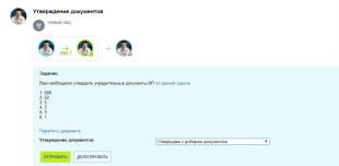 Шаблон бизнес-процесса в Битрикс24 по автоматизации оформления франшизы