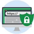 SSL-сертификат или цифровая подпись сайта. Рисунок