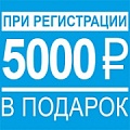 5000 рублей в подарок от Пинол на счет Roistat. Рисунок
